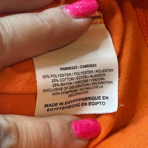 Nike Bright Orange Sports Tank - Picture 4 of 5